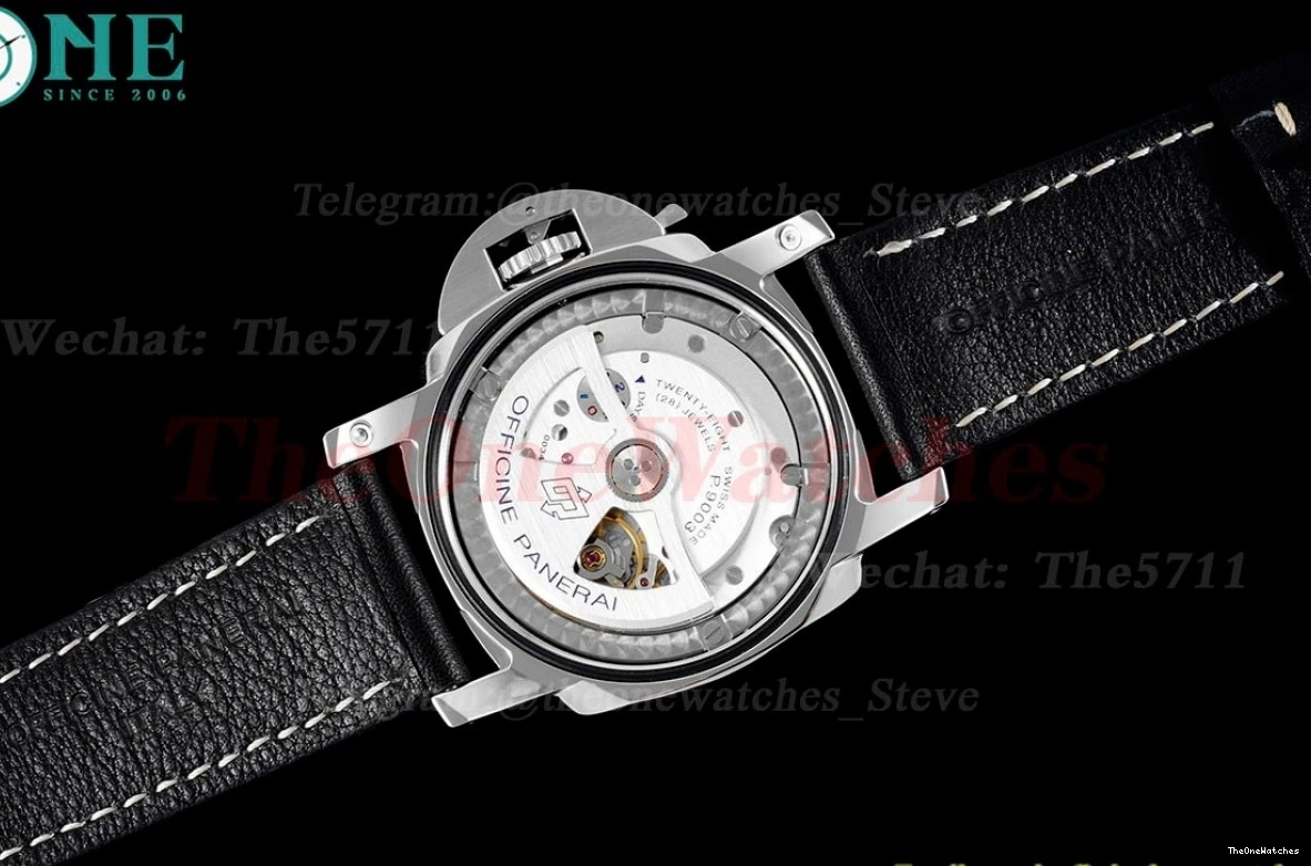 PAM531 VSF Black 44mm Super Clone Luminor Dial P9003 SS LE 0130